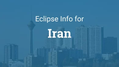 خسوف امسال در ایران 1404